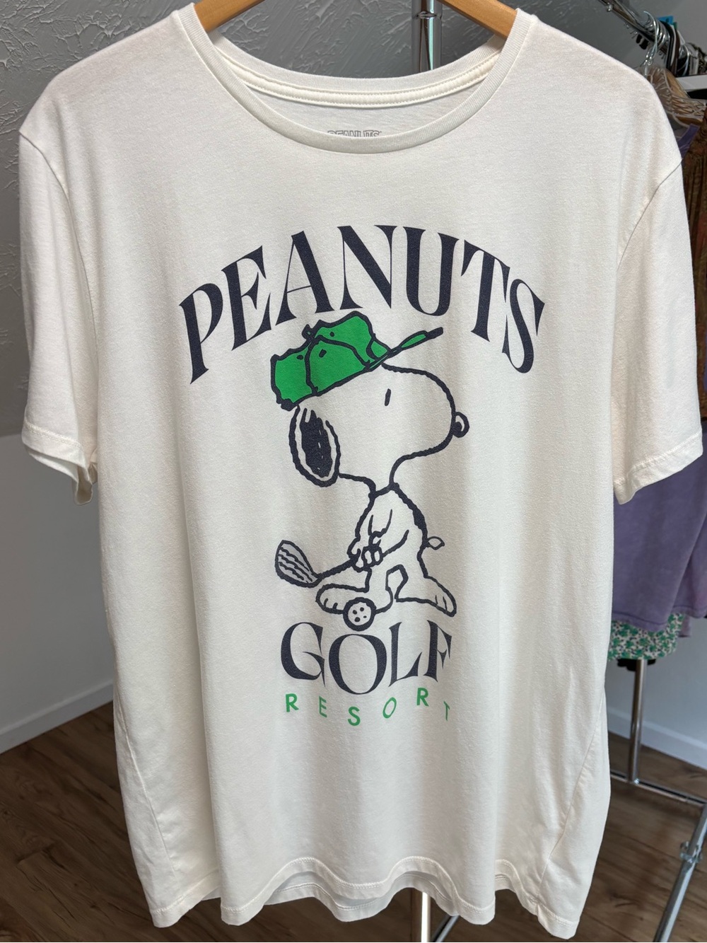 Peanuts Golf Resort Snoopy tee, XXL